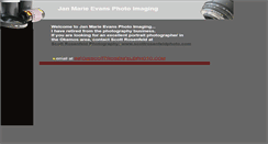 Desktop Screenshot of janmarieevansphotoimaging.net